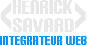 Henrick Savard, Integrateur Web